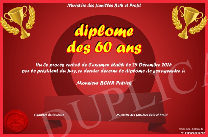 diplome 60